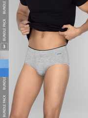 Buy XYXX Men Solid Pack of 3 Uno Medley IntelliSoft Micro Modal