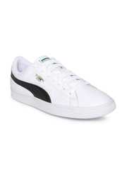 puma basket classic lfs white black