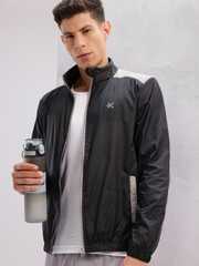 Buy HRX by Hrithik Roshan Men Mock Collar Running Jacket - Jackets