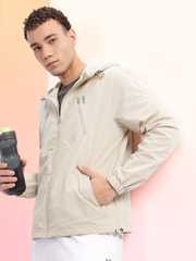 Buy HRX by Hrithik Roshan Rapid-Dry Hooded Running Bomber Jacket