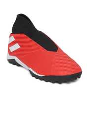 Buy ADIDAS Men Red & Black Nemeziz 19.3 LL TF Mid-Top Striped Buy ADIDAS Men Red & Black Nemeziz 19.3 LL TF Mid-Top Striped
