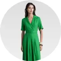 Women Green Dress Shirts Dresses - Buy Women Green Dress Shirts Dresses  online in India