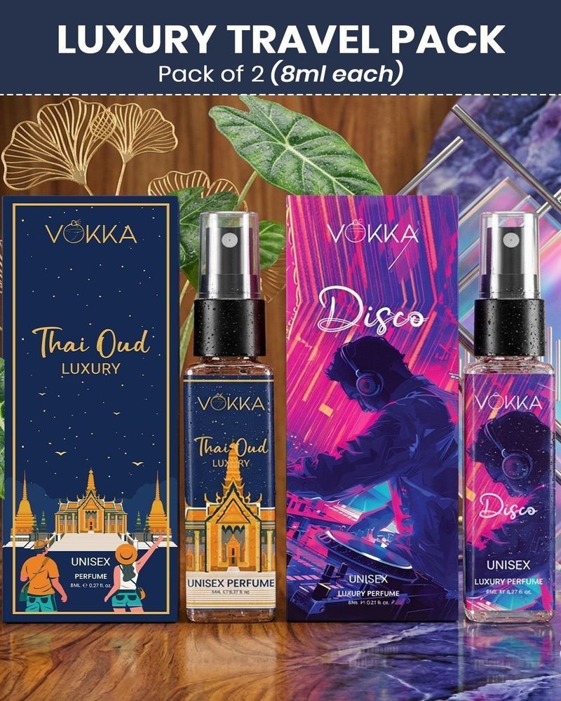 2Pcs Eau De Perfum - 8 ml Each