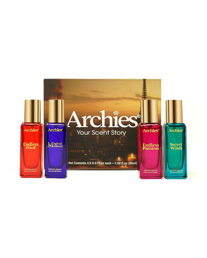 Women 4 Pcs Eau De Parfum