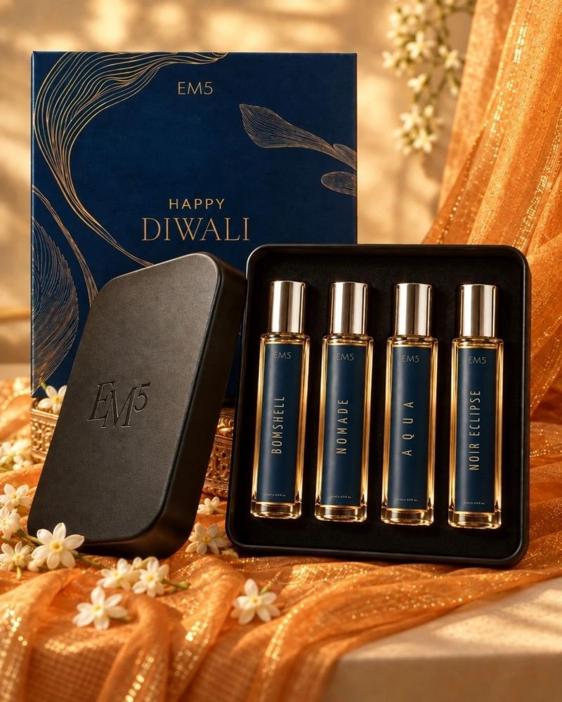 4Pcs Eau de Parfum 15 ml Each