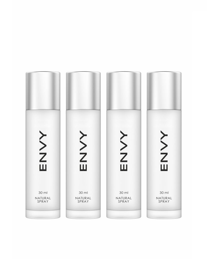 Women Set of 4 Natural Spray