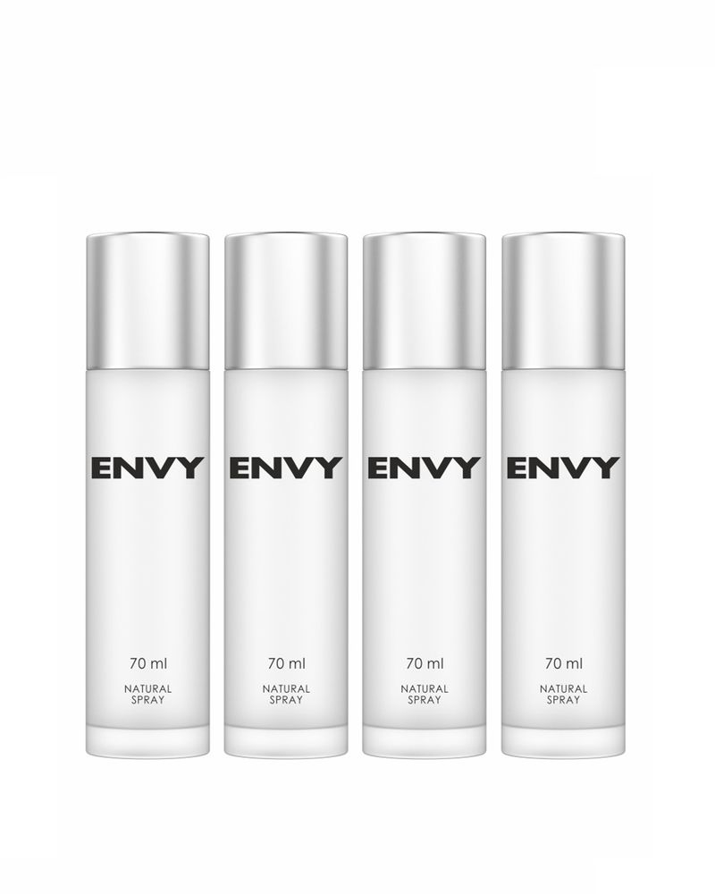 Women Set of 4 Natural Spray