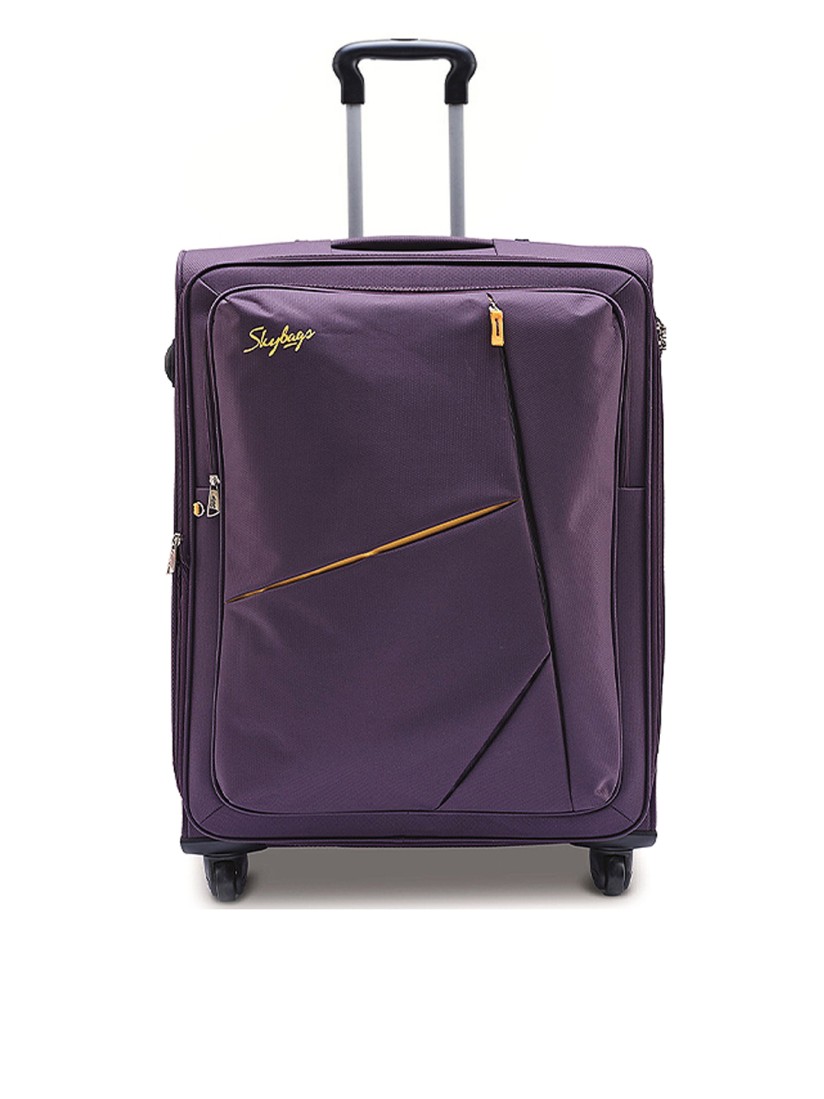 sky bag purple trolley