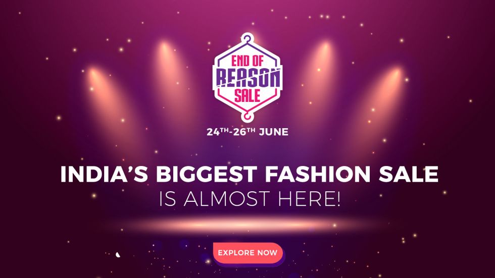  Myntra End of Reason Sale & Myntra Shopping Groups Offer (24th - 26th June) 