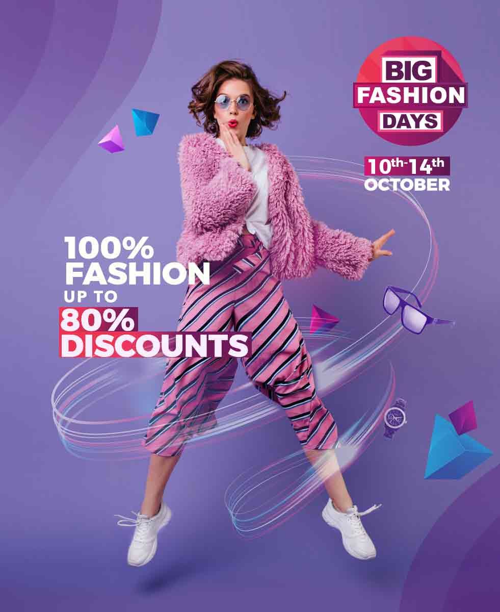 Myntra Big Fashion Days Sale Offers 2018 (10-15 Oct) at Myntra