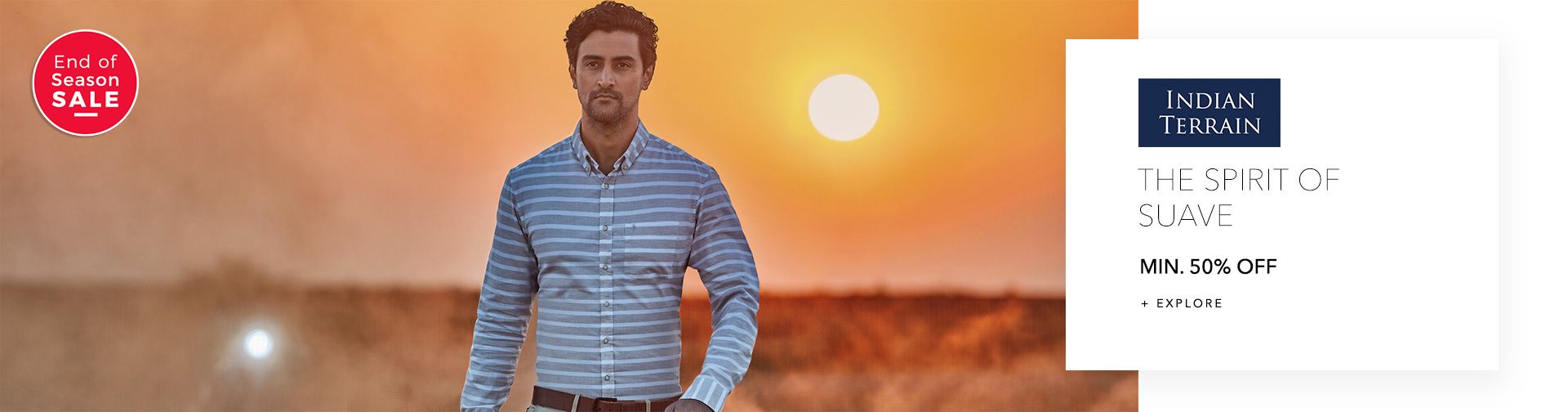 Mens wear at 50% off