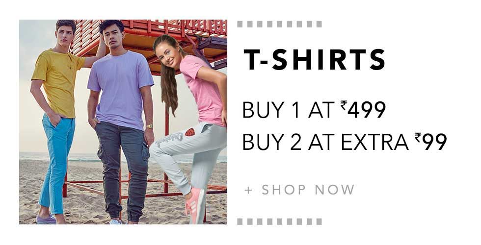 Combo Deals | Buy 2nd Apparels At Extra Rs.99 Only